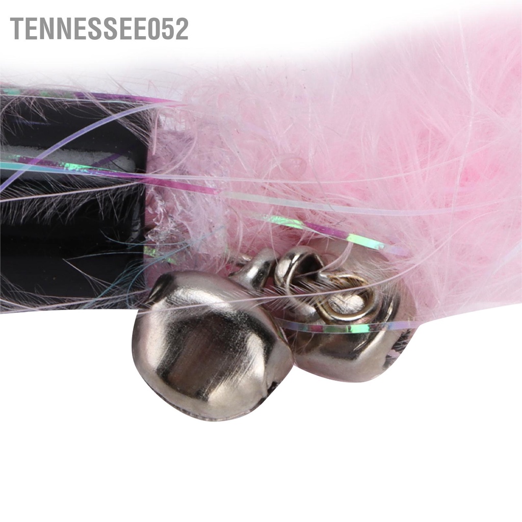 Tennessee052 Mèo Teaser Toy Fairy Princess Shiny Tua Wands với chuông cho mèo trong nhà con chơi bài tập đuổi theo
