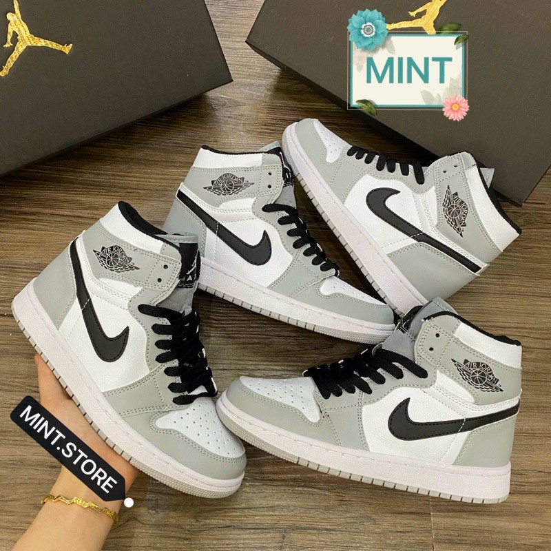 [MINTSTORE] Giày Sneaker Xám nhạt cao cổ