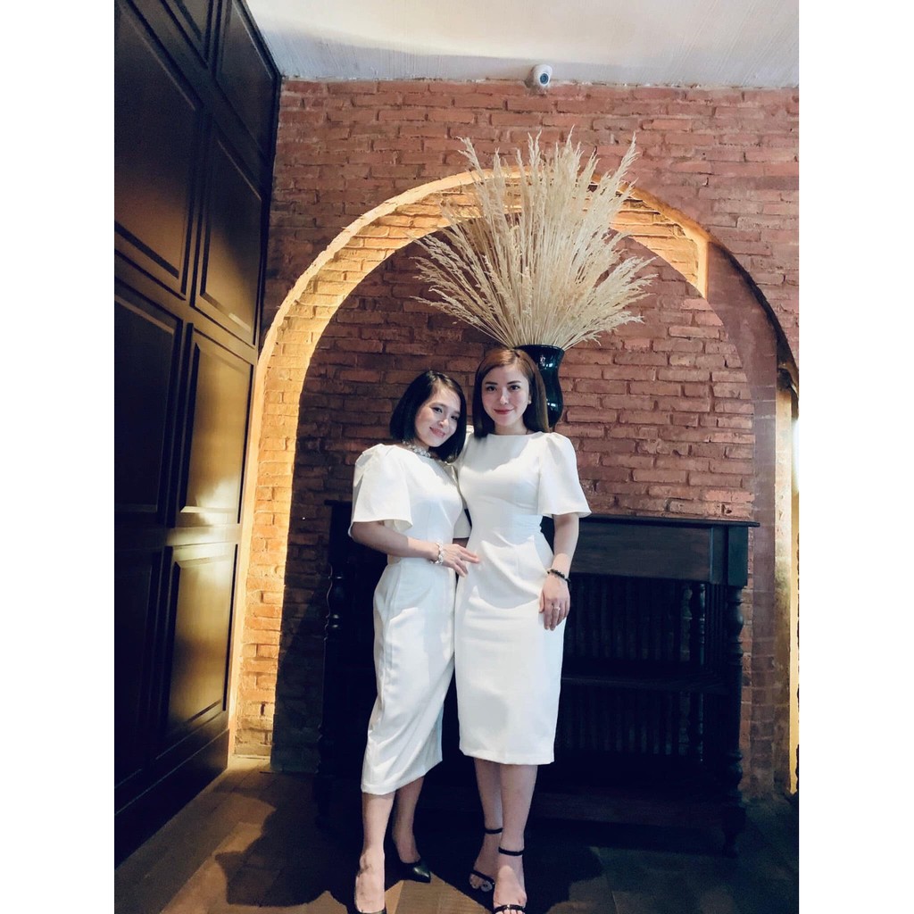 VÁY LỤA TRẮNG SANG CHẢNH