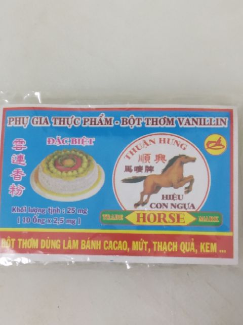 Ống vani 10ống, tạo mùi cho thực phẩm, bột thơm làm mứt, kem, thạch, bánh cake