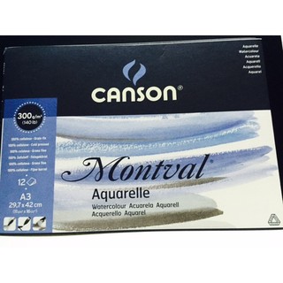 SỔ MÀU NƯỚC CHUYÊN DỤNG CANSON MONTAVAL A3(30CMX42CM)