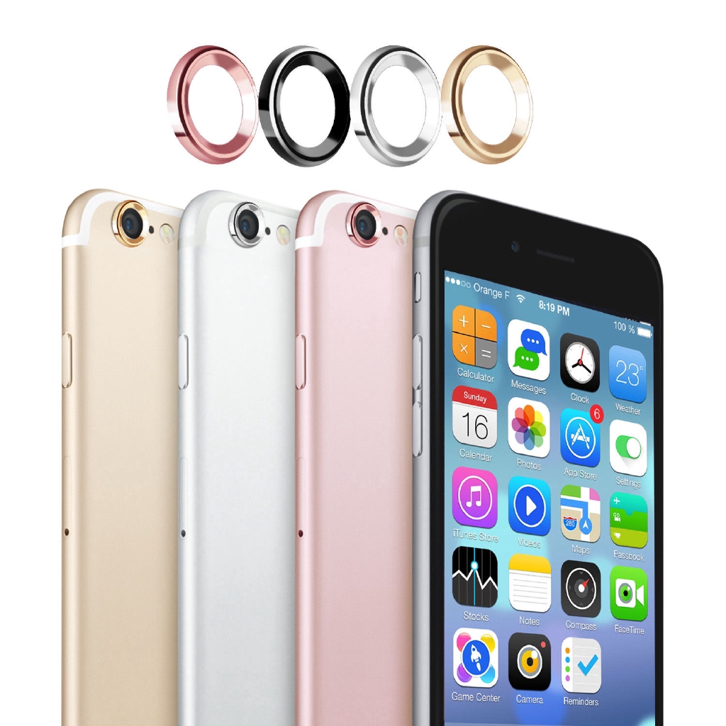 Vòng Kim Loại Bảo Vệ Ống Kính Máy Ảnh Sau Dành Cho Iphone 7 / 8 7 / 8plus
