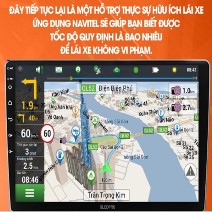 Bộ kết hợp màn hình DVD Android và Camera 360 độ 2 trong 1 Oled C8S 5G - Bảo Hành 18 Tháng