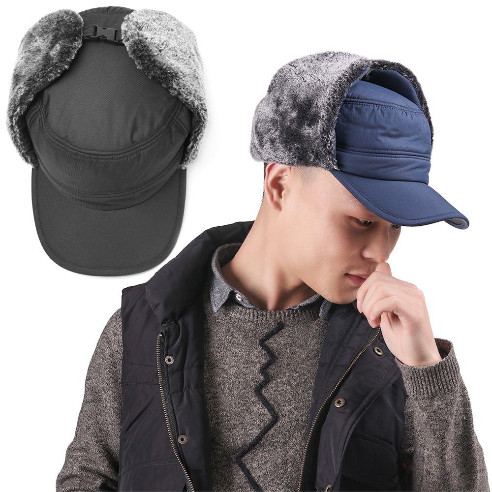 Mũ Lông Nhung Che Tai Giữ Ấm Cho Mùa Đông