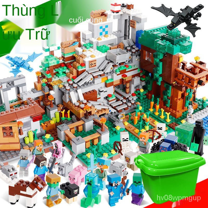 Tương Thích Với LEGO Phantom Ninja Lắp Ráp Của Tôi Câu Đố Thế Giới Đồ Chơi Trẻ Em Bé Trai LEGO Phù Hợp Khối Xây Dựng Làn