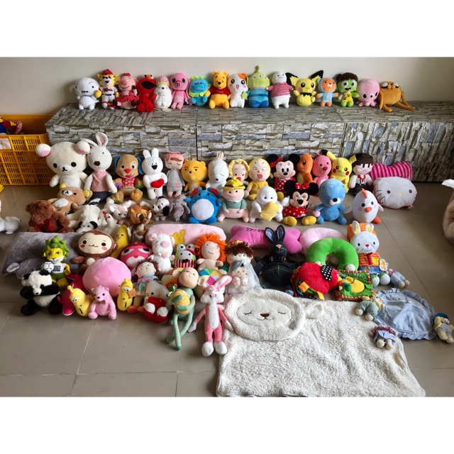 Kiện gấu bông 80 con