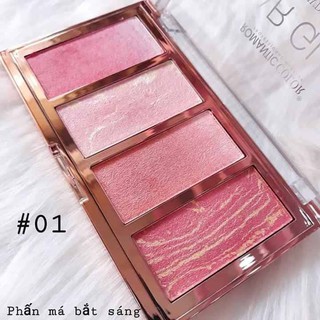 Bảng phấn má 4 màu Romantic Color