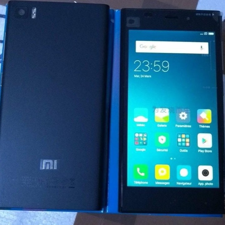 Điện thoại xiaomi mi 3w ram 2gb bộ nhớ 16gb có tiếng việt chplay