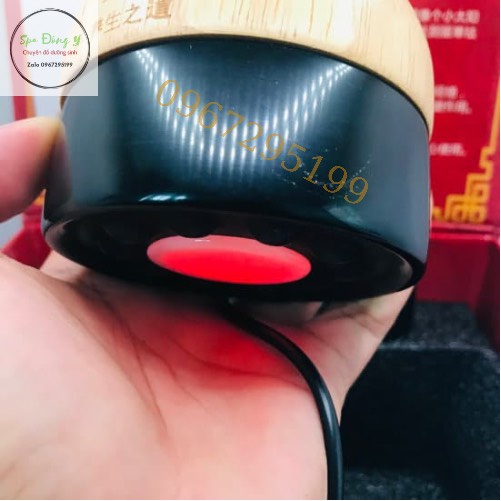 Máy hồng quang loại 1 kèm theo diệu 30ml và dầu masssage gừng 230ml ấm nóng sâu