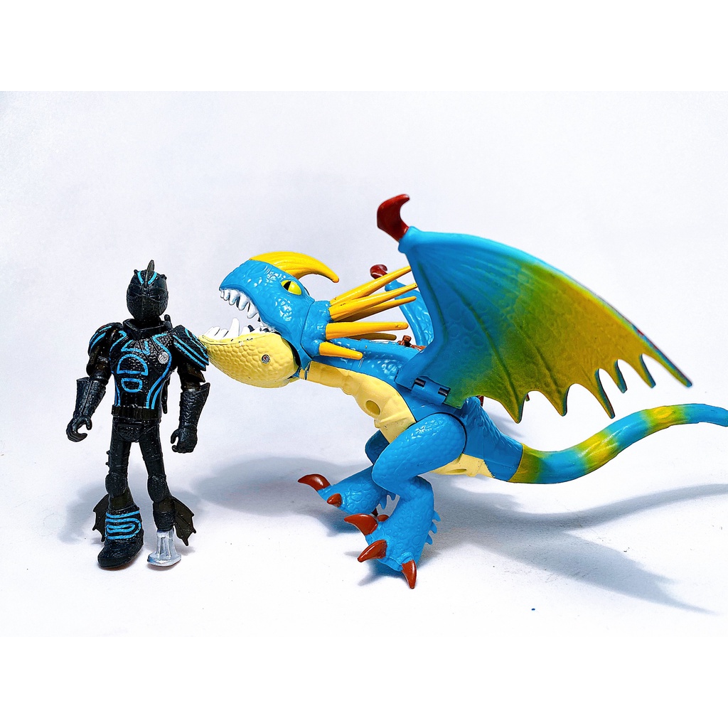 Bộ mô hình Dũng sĩ diệt rồng kèm chiến binh- How to train your Dragon - Hàng Vnxk