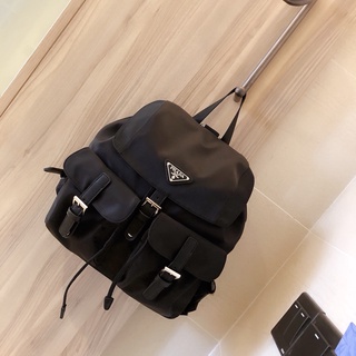 Image of Overseas top original Prad_ fashion bag backpack