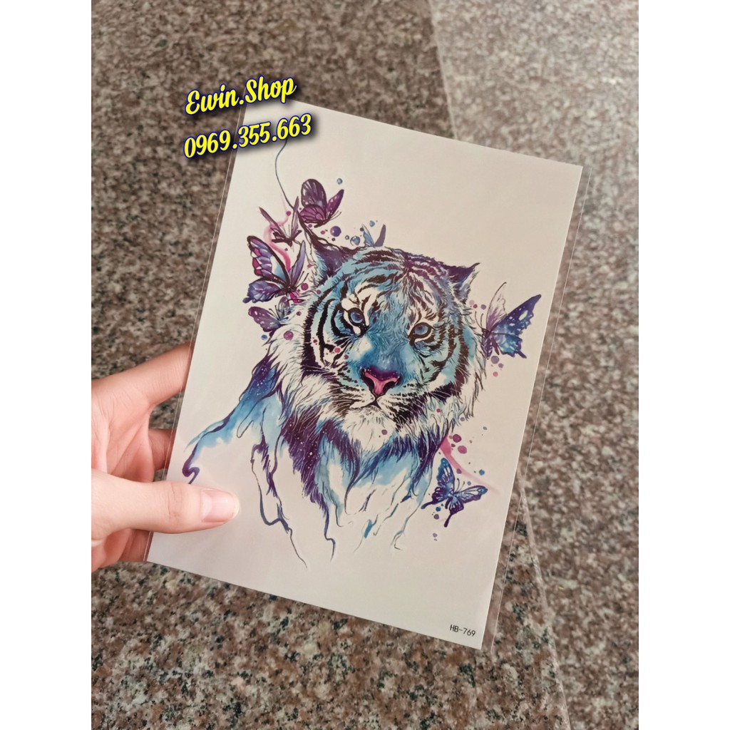 Hình xăm bắp 15x21cm