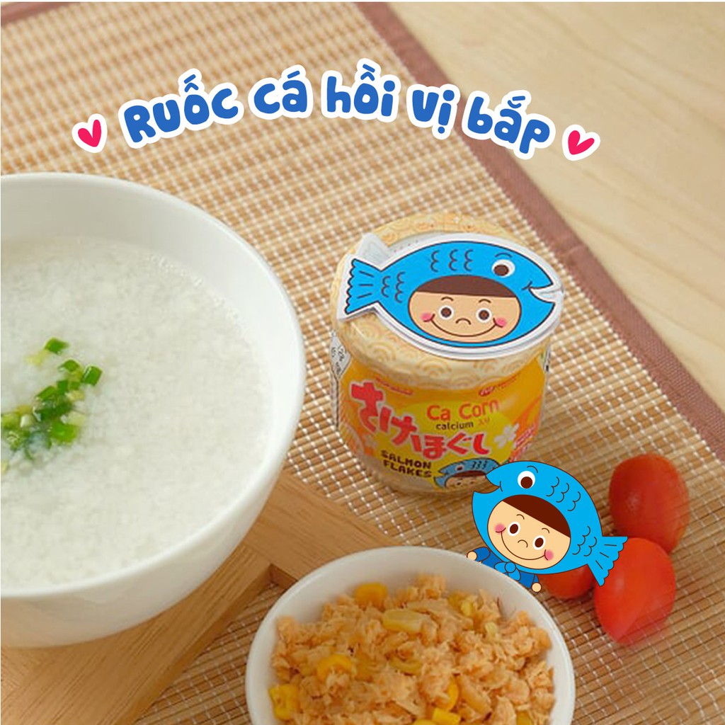 Combo 2 hũ ruốc cá hồi Meiwa nhập khẩu nhật bản