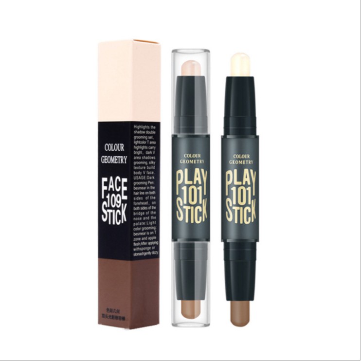 (Hàng Mới Về) Thỏi Kem Bắt Sáng Tạo Khối Che Khuyết Điểm Tiện Dụng