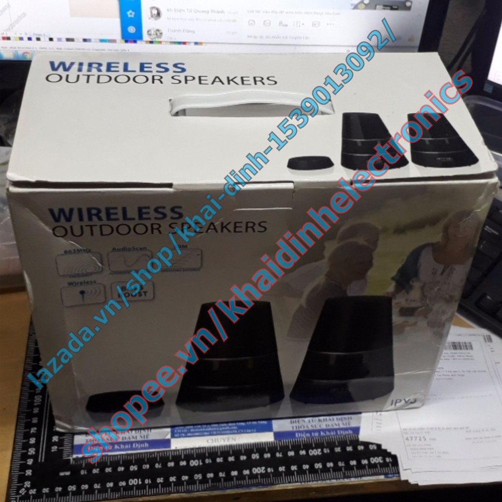 Loa bluetooth SP4080 dạng tháp tròn, khoảng cách xa lên đến 30m, 2.7kg kde5235
