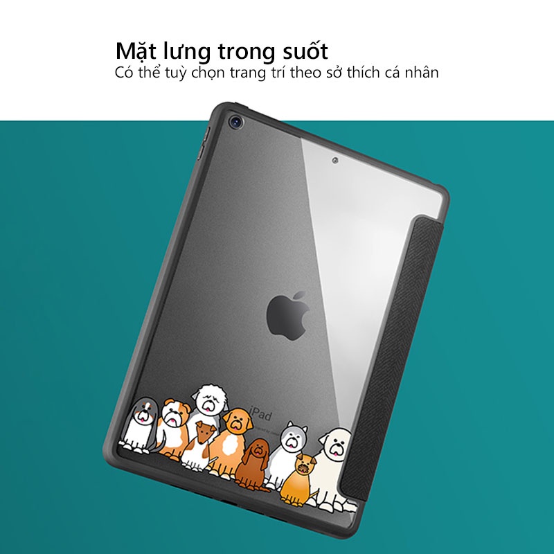 Ốp lưng XUNDD iPad mini 5 / 4 Chống trầy, Chống sốc, Kiểu bao da, Mặt lưng trong