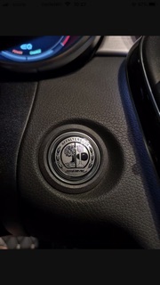 ỐP AMG NÚT ĐỀ NỔ START/STOP Mercedes