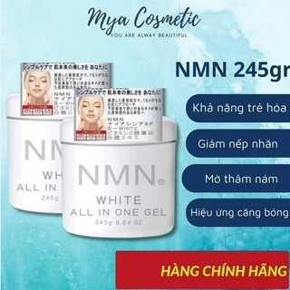 Kem dưỡng trắng NMN White All in one Nhật giúp giảm sự hình thành nếp nhăn phục hồi da tổn thương hũ 245g