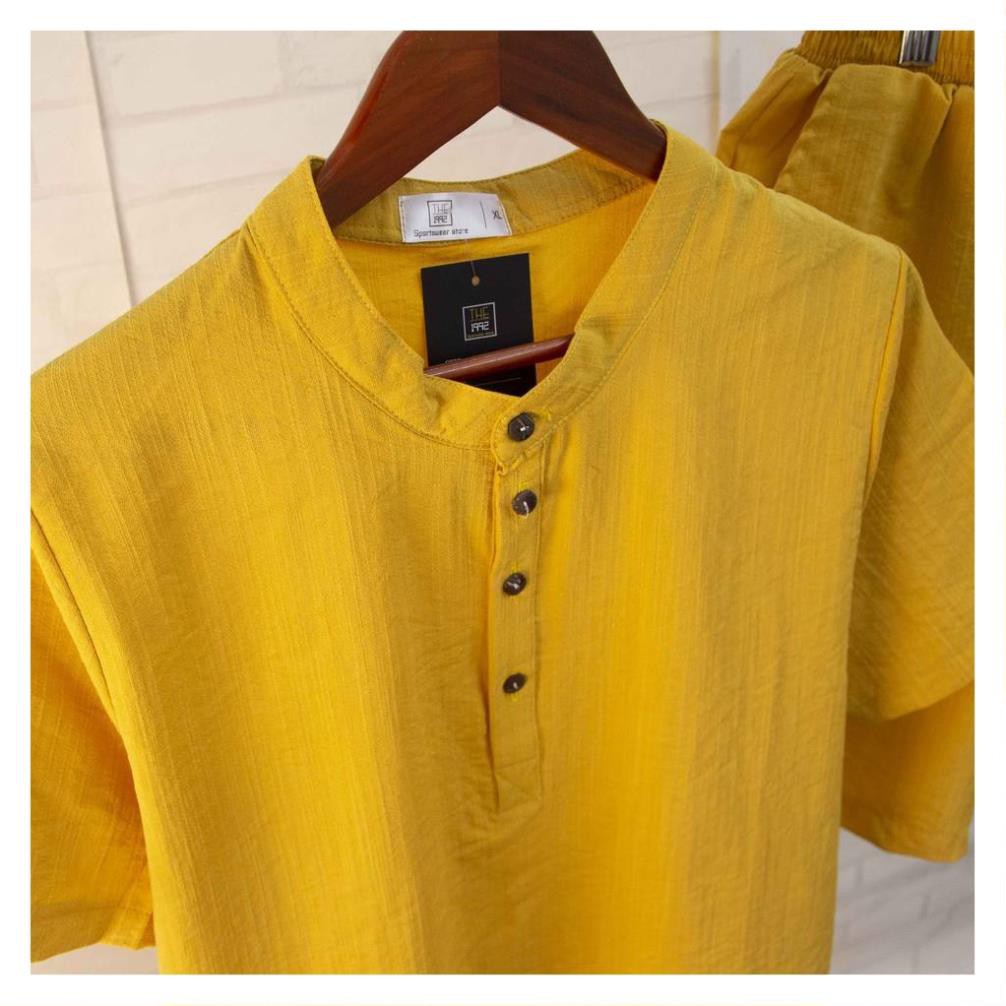 Quần áo đũi nam chất vải đũi thái loại dày đẹp hàng hot trend BD33 | BigBuy360 - bigbuy360.vn