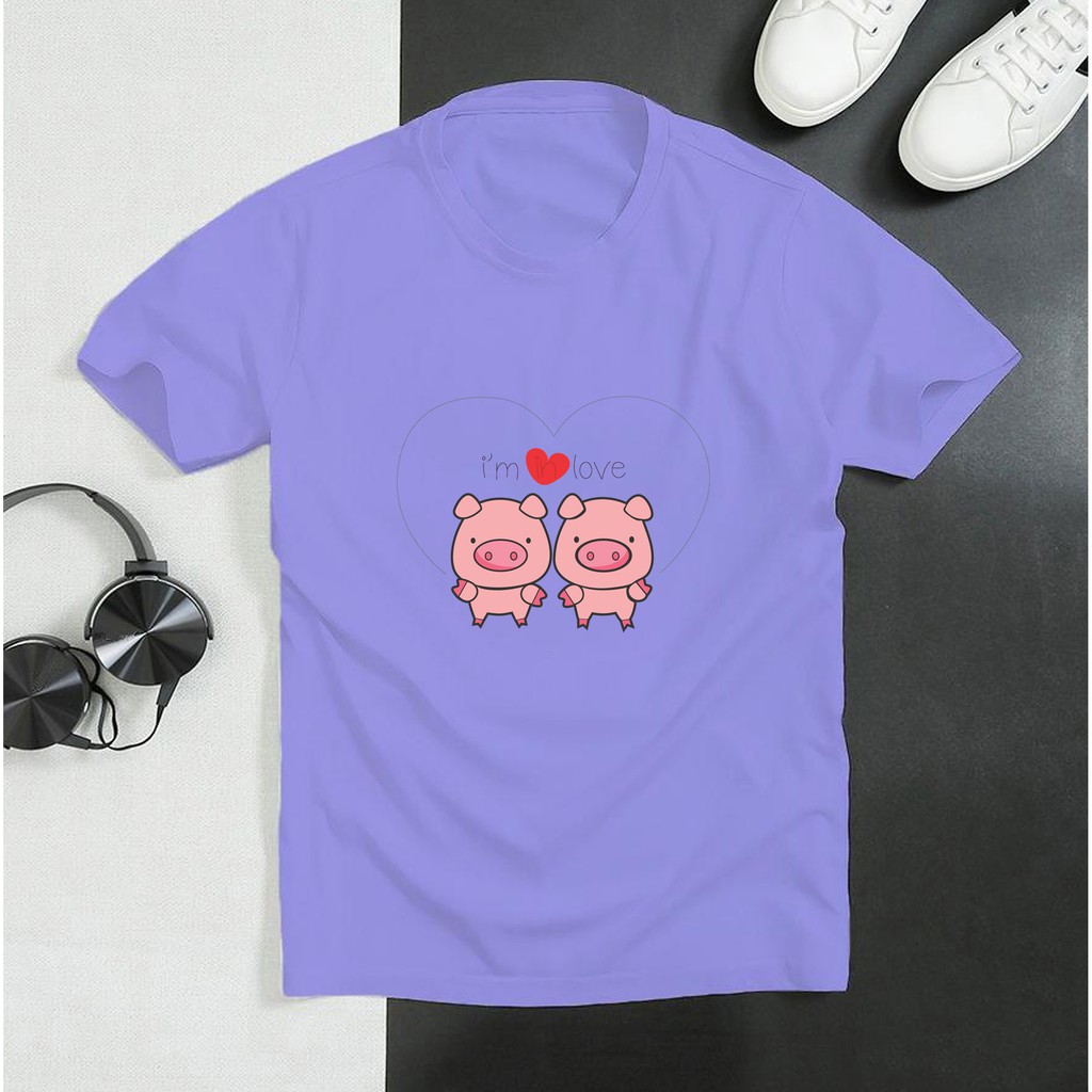 Áo thun nam nữ in hình thời trang Everest KM47