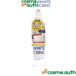 Xịt Dưỡng Trắng Da Toàn Thân White Conc Body Lotion Vitamin C 245ml