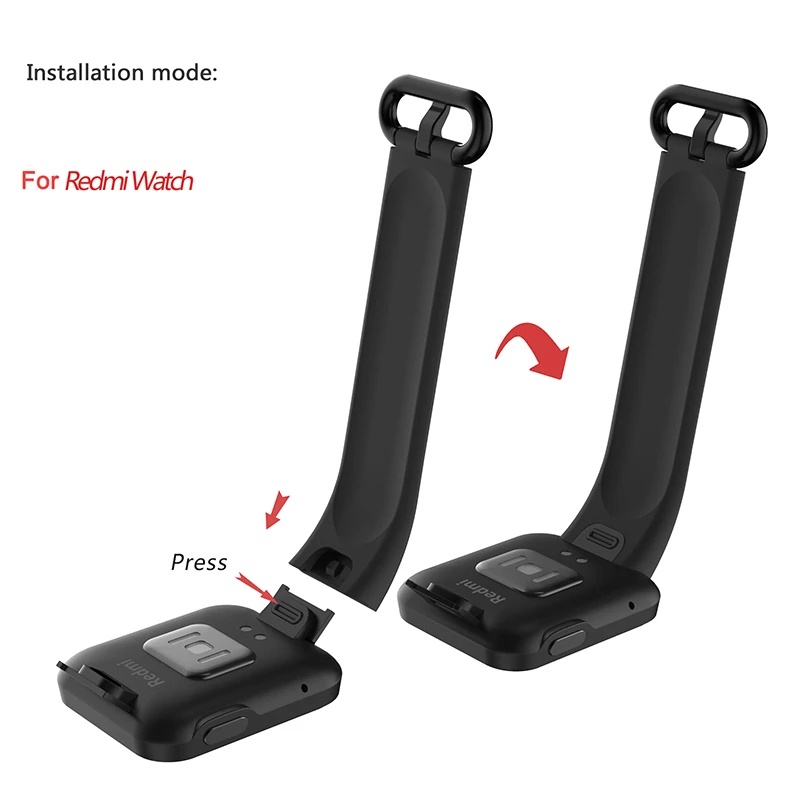 For Xiaomi Mi Watch Lite/Redmi Watch 2 Lite Strap Replacement Mi Global Version Smart Watch Strap