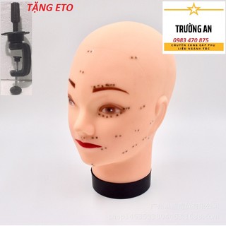 Đầu manocanh học massage nối mi- tặng kèm eto