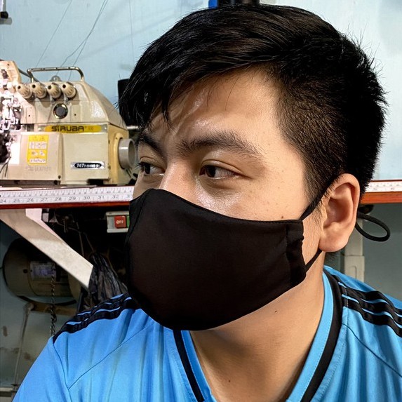 Khẩu trang có Van thở 2 lớp vải su Polo Style - Chống nước, dễ thở, đeo thoải mái không đau tai | BigBuy360 - bigbuy360.vn