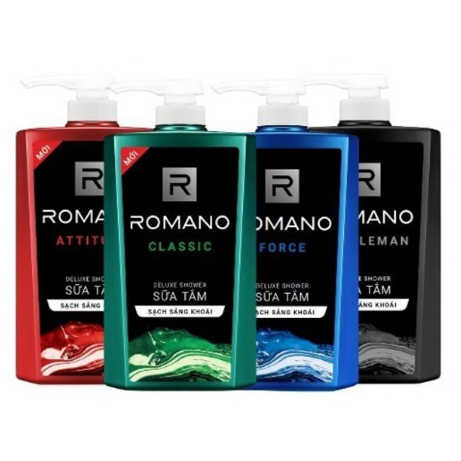 ROMANO_ SỮA TẮM ROMANO 650ml ( Chọn màu )