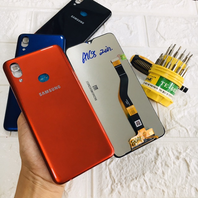 Combo Bộ Vỏ Sườn + Màn Hình Samsung A10S Zin Hàng Cao Cấp (Tặng bộ vít)