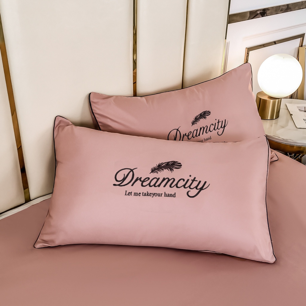 [8 Mẫu] Bộ 4 Món Chăn Ga Gối Dream City Chăn Trần Bông Cao Cấp | BigBuy360 - bigbuy360.vn