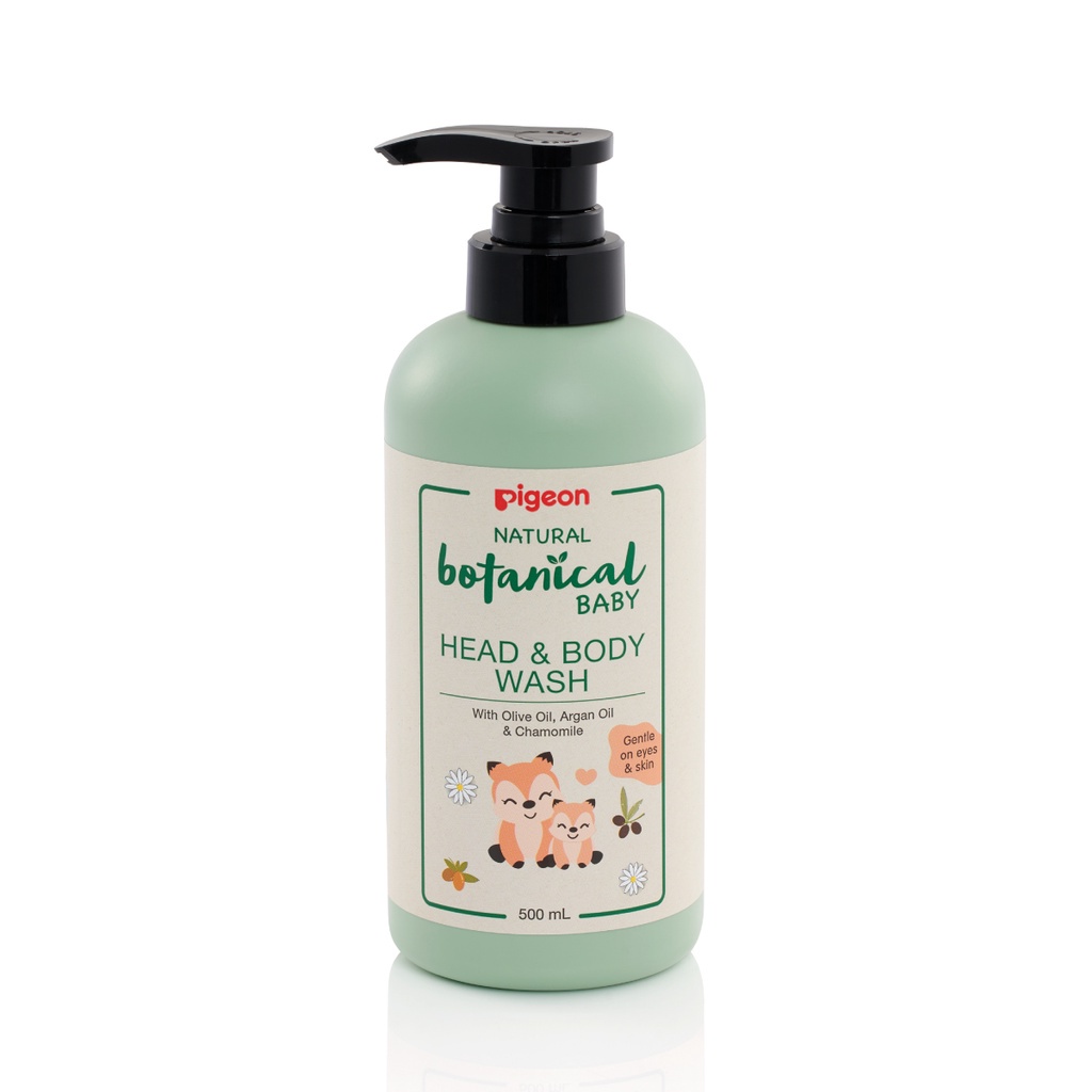 Sữa Tắm Gội Cho Bé Pigeon Natural Botanical 200ml/500ml