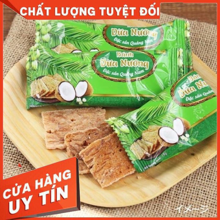 FREESHIP Bánh dừa nướng Quảng Nam siêu giòn, thơm ngậy [DATE SIÊU MỚI]