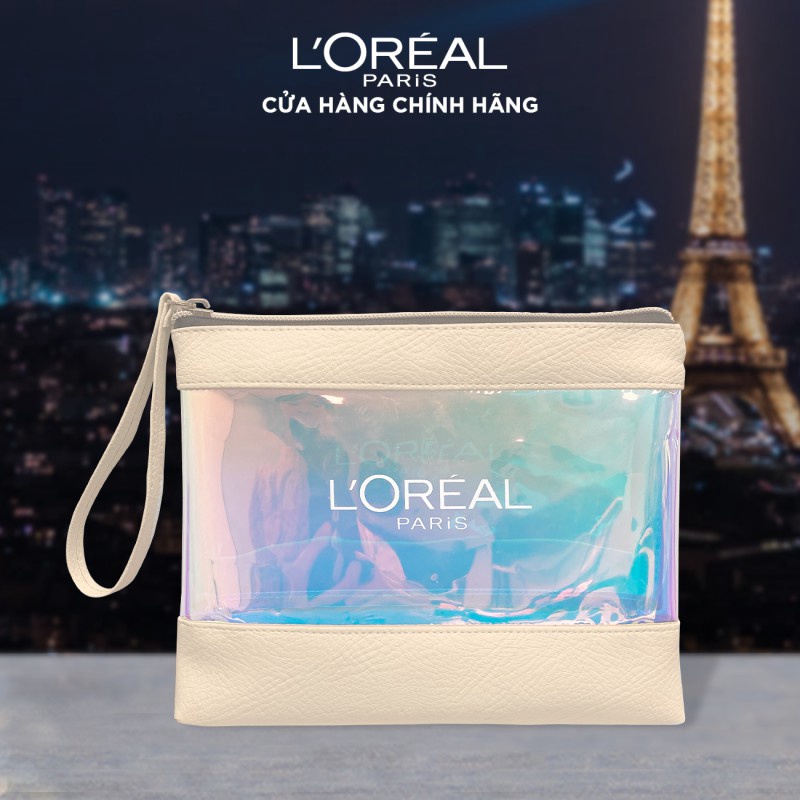 Túi đựng mỹ phẩm du lịch cao cấp sang trọng Hologram L'Oreal Paris