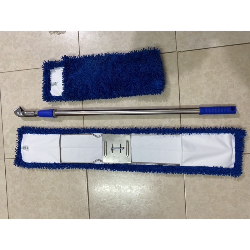 Chổi lau nhà công nghiệp 90cm + tấm lau thay thế chuẩn hãng Bodoca(loại 1)