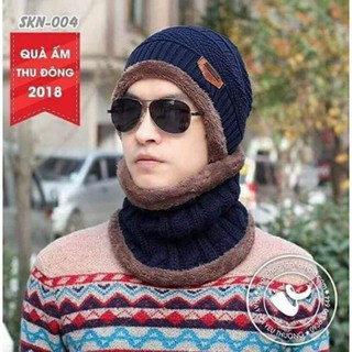 (FREE SHIP) Sét mũ Len kèm khăn người lớn (nam nữ đều đội được) <3