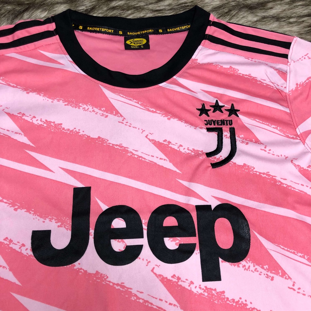 Quần Áo Bóng Đá CLB JUVE Đủ Màu - Thun Lạnh 4 Chiều Logo Thêu Nổi BINGO SPORT