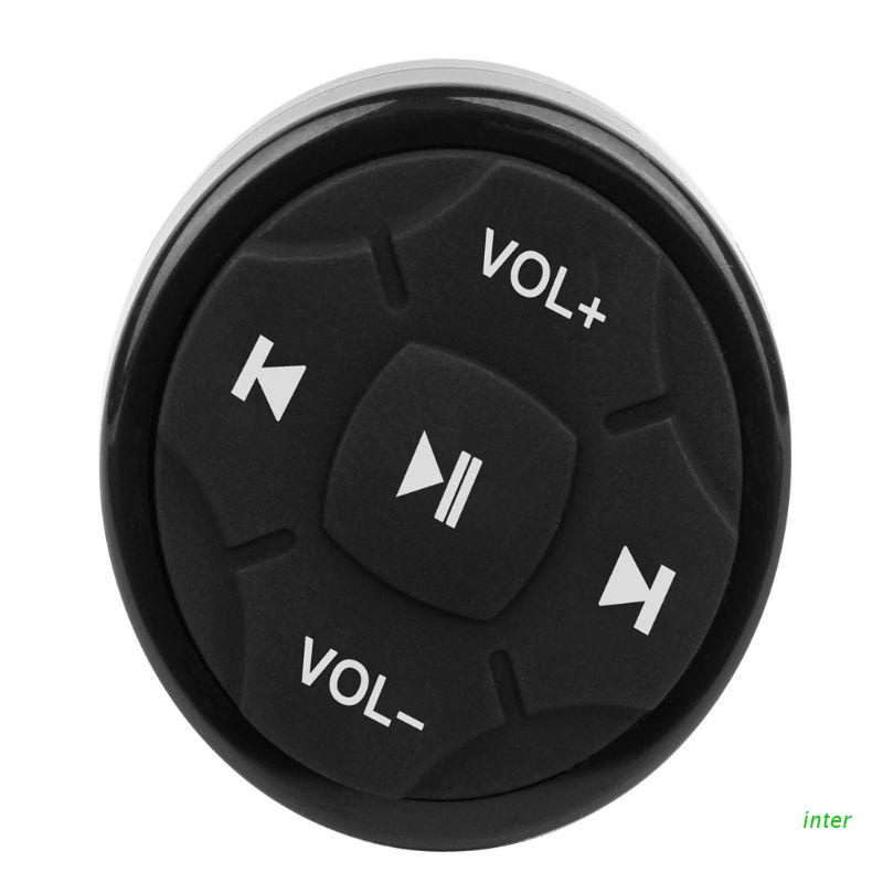 Điều Khiển Vô Lăng Xe Hơi Bluetooth Không Dây Thông Dụng Cho Điện Thoại Di Động