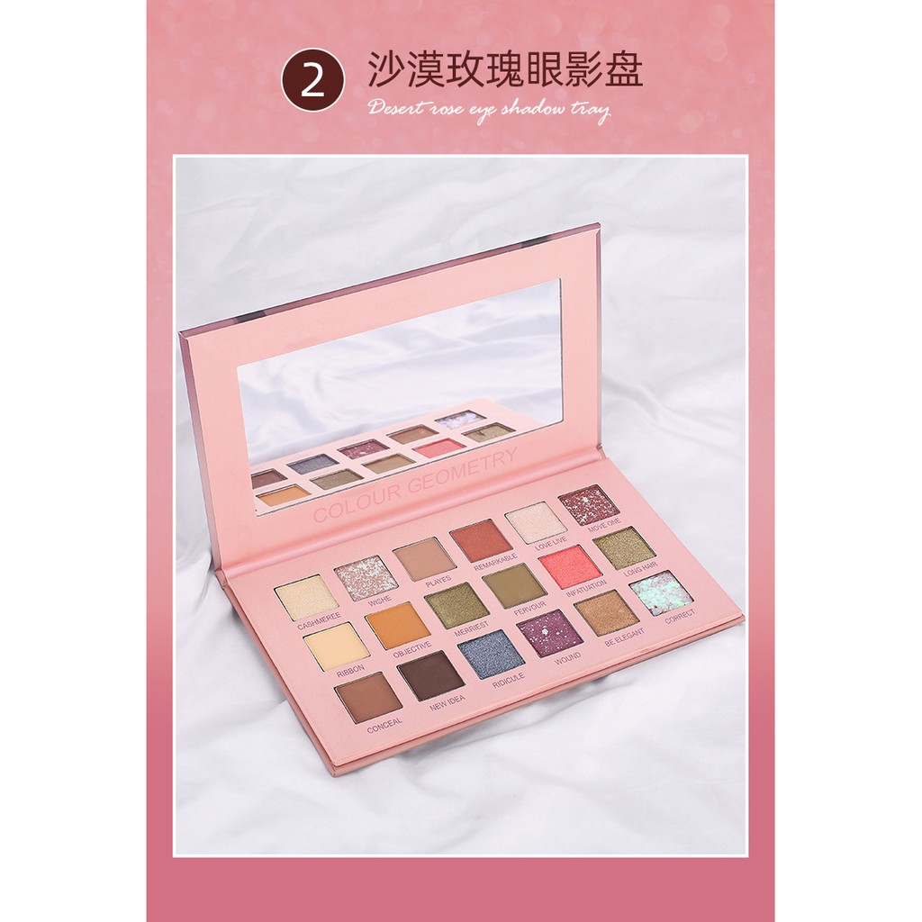 (Bán Buôn Sỉ) Bảng Phấn Mắt Nhũ 18 màu Lameila Nude For Party (Chustore P21 Rẻ Vô Địch) | BigBuy360 - bigbuy360.vn
