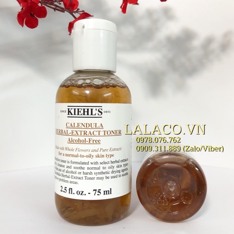 Toner hoa cúc Kiehl's Calendula Herbal Extract Alcohol-Free Toner | BigBuy360 - bigbuy360.vn