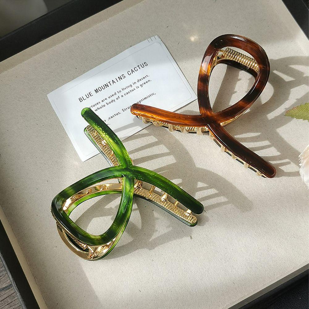 Kẹp Tóc Đuôi Ngựa VANES1 Phong Cách Vintage Thanh Lịch Cho Nữ Giá Đỡ