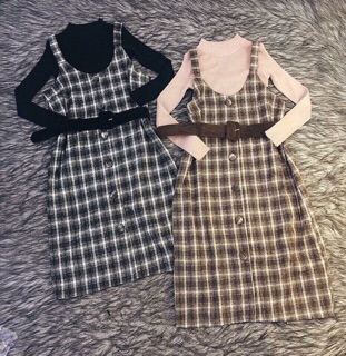 Set áo len váy dạ Giang zozo
