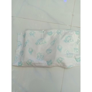 Vỏ Áo gối Oval Liên á vải Cotton mềm mại (Ngẫu nhiên)