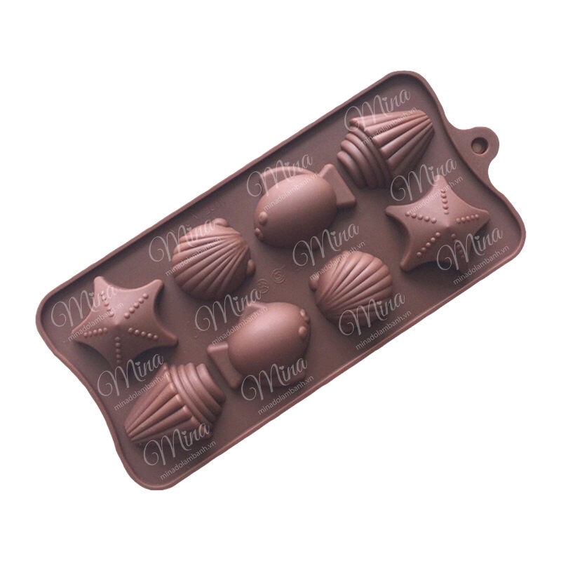Khuôn Silicone Sinh Vật Biển
