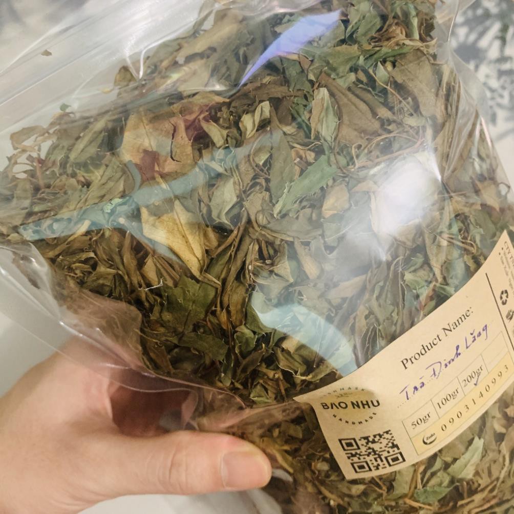 200gr Trà Lá Đinh Lăng Nếp Vườn Trồng Sạch, Thơm