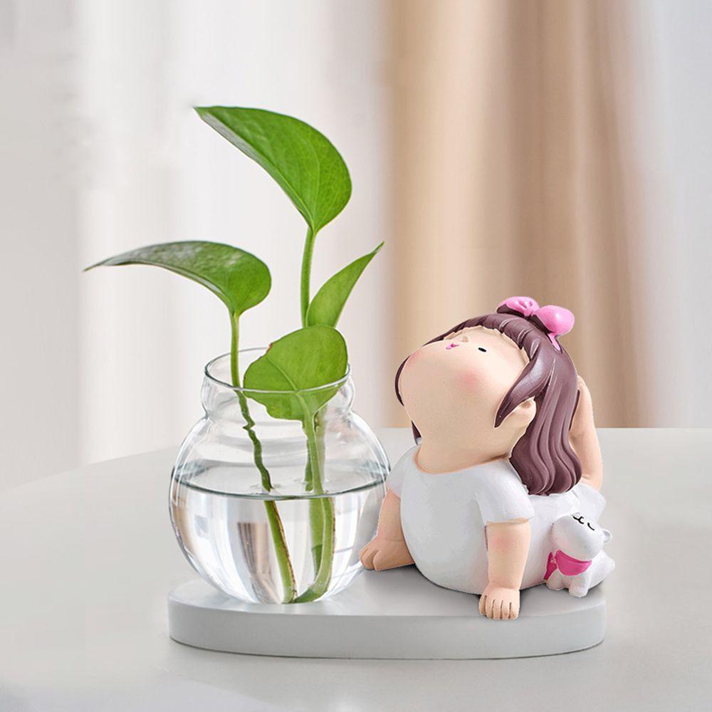 Mô Hình Cô Gái Bằng Nhựa Resin Trang Trí Bàn Tiệc Cưới