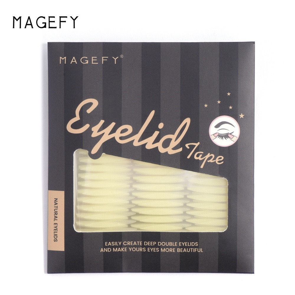 Set 20 miếng dán kích mí vô hình MAGEFY kèm nhíp và nĩa hình chữ y