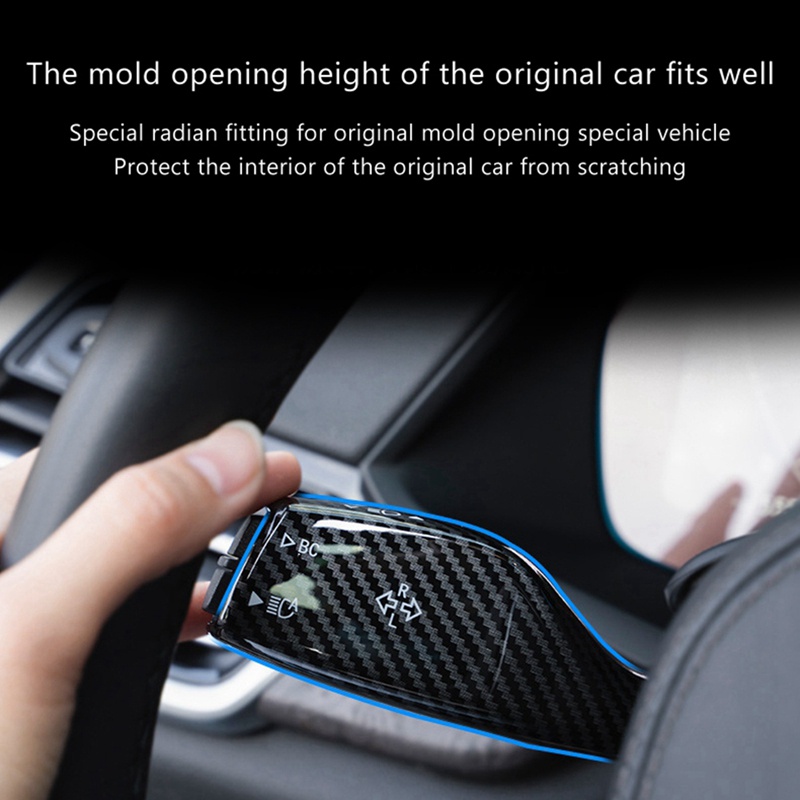 Miếng Dán Trang Trí Công Tắc Cần Gạt Nước Dành Cho Xe Hơi BMW X1 X2 X3 X4 X5 X6 X7 G01 G02 G05 SUV
