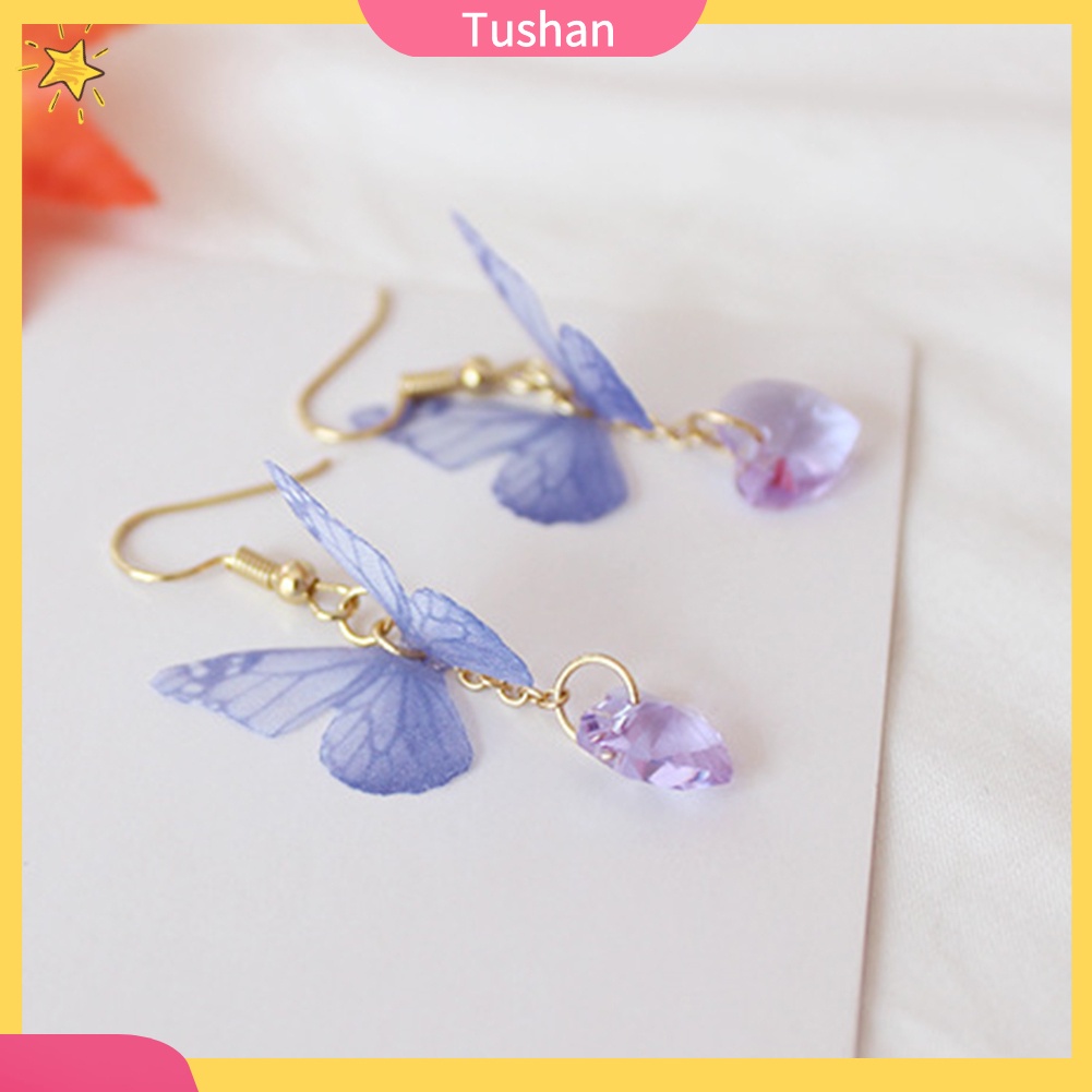 Khuyên tai nữ trang dáng dài tạo hình độc đáo