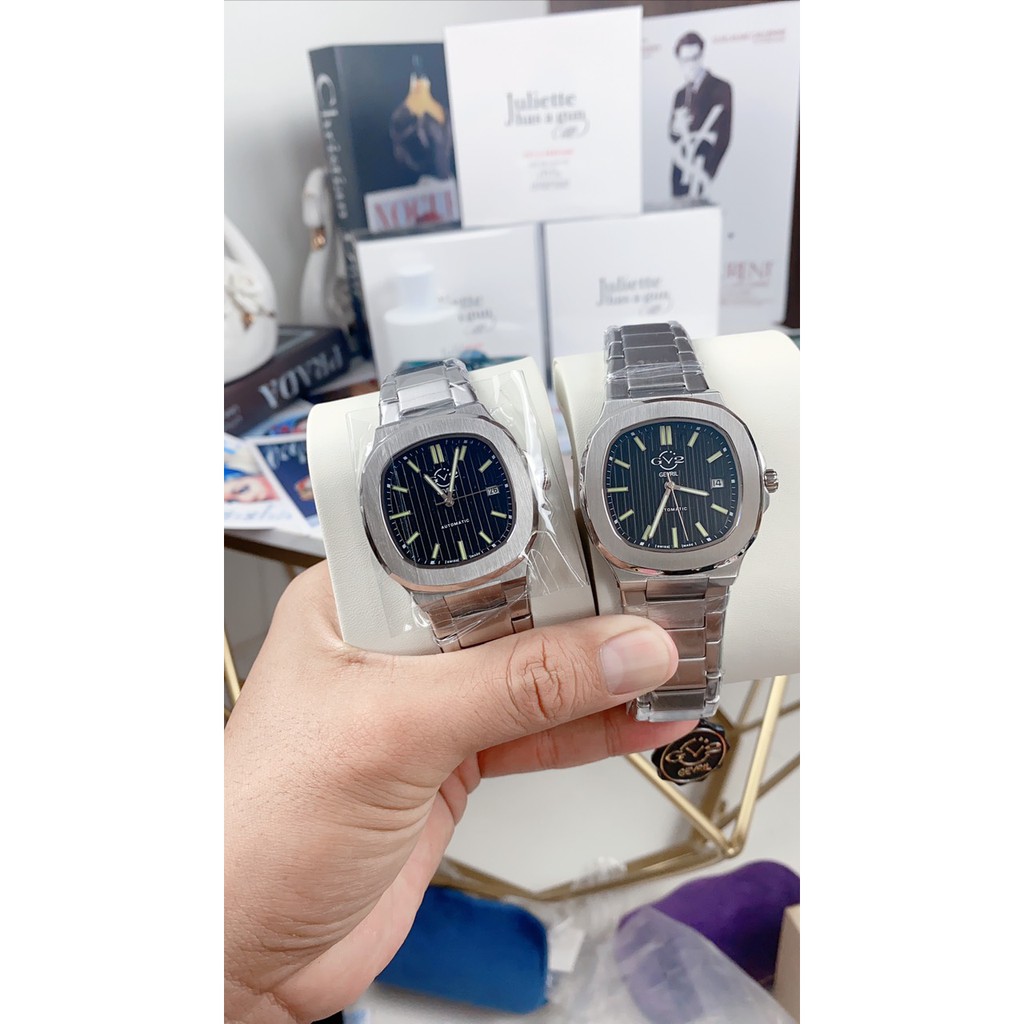 Đồng hồ nam chính hãng Gevril GV2 - Máy cơ tự động automatic - Mặt kính Sapphire